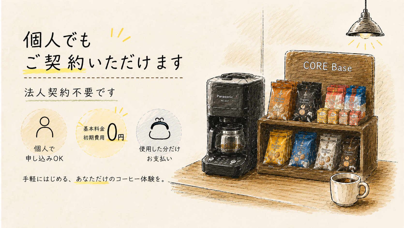 オフィスカフェ大阪のトップビジュアル4